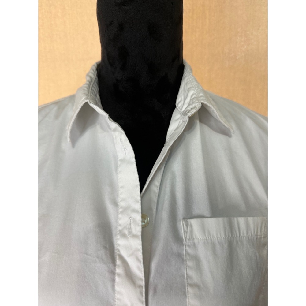 Banana Republic Womens White Button Down Long Sleeve Shirt Size S Small Cotton - Picture 3 of 5